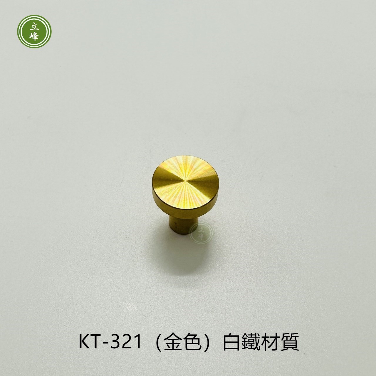KT-321（金色）白鐵材質單顆把手