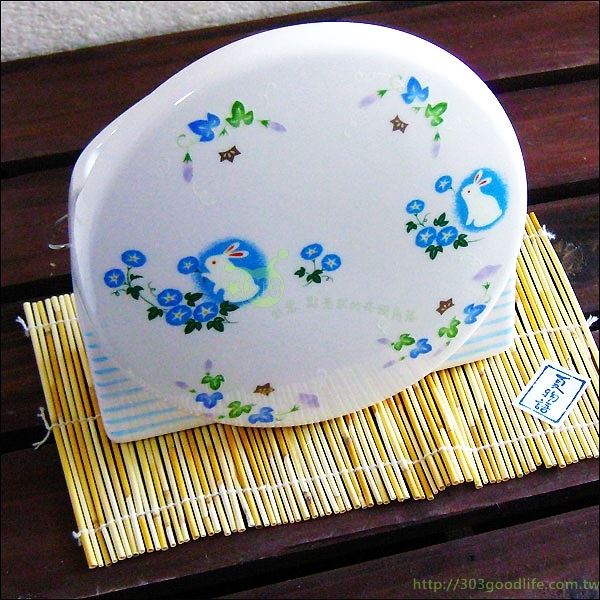 夜光月兔 圓形提把造型蚊香座  S20-630  4712057806998~需預定商品