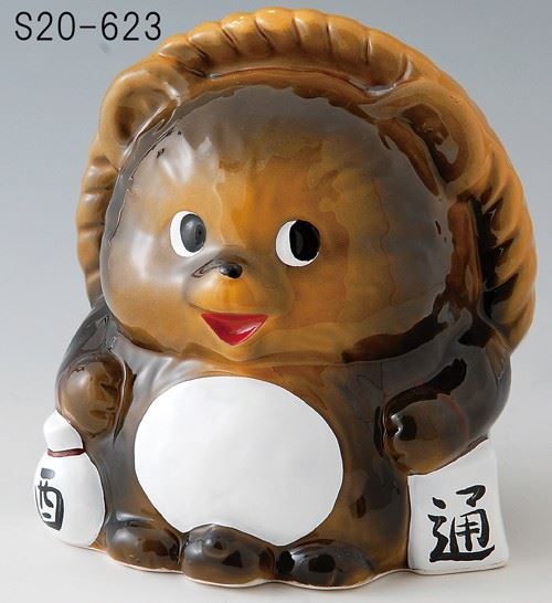 招財狸貓造型蚊香座 S20-623  4712057806806