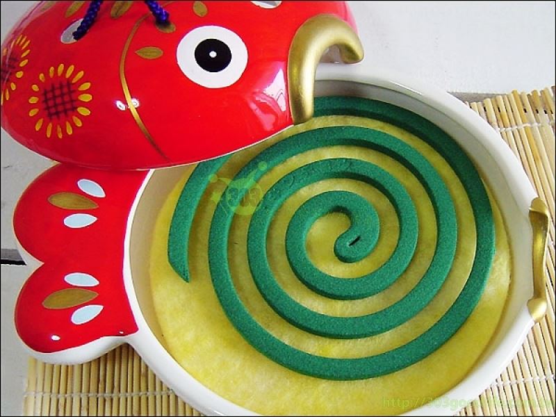 招財金魚造型蚊香座   S20-633  4712057806707