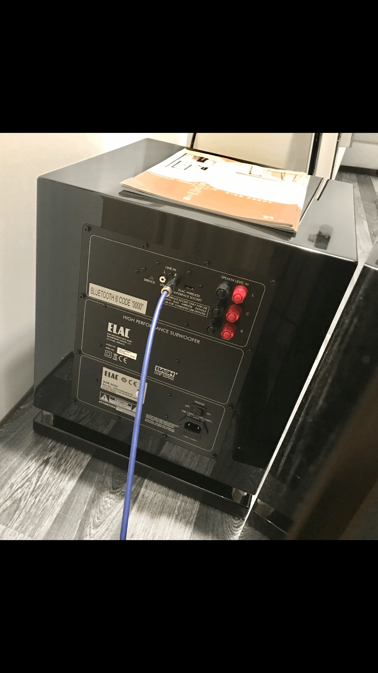 統元音響  德國ELAC   SUB 2050 超低音
