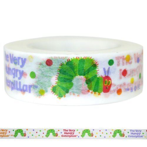 ERIC CARLE 毛毛蟲系列和紙膠帶.紙膠帶    -  太陽毛毛蟲花 / 我愛毛毛蟲 