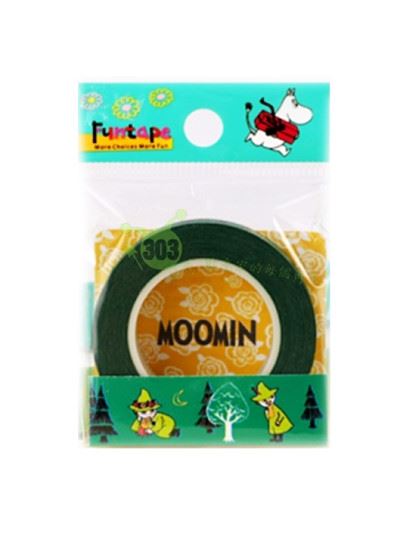 和紙膠帶.紙膠帶 - 北歐芬蘭 Moomins  姆名 / 魯魯米 ~ 粉/綠/藍