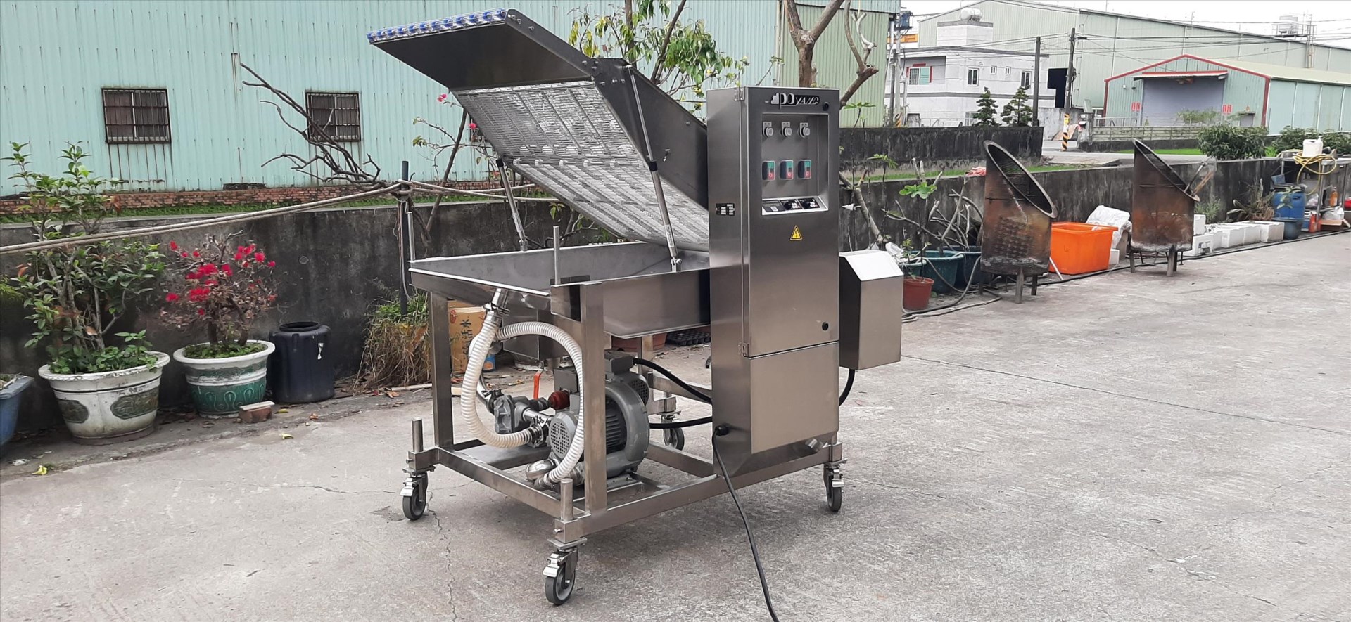 潛入式裹漿機