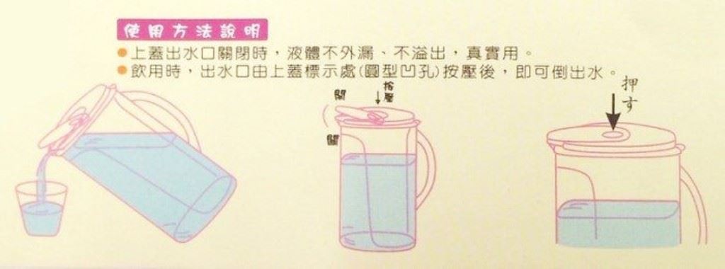 台灣製 甲庚 D-18  歐岱綠思冷水壺大 2200ml   4710423440180