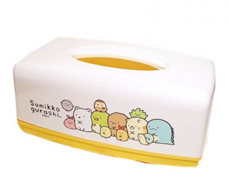 台灣製  Sumikko Gurashi 角落生物-小夥伴   面紙盒  2色    4713077266076
