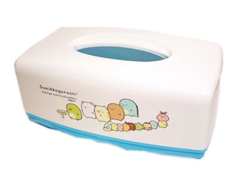 台灣製  Sumikko Gurashi 角落生物-小夥伴   面紙盒  2色    4713077266076