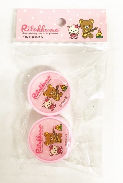 拉拉熊 連接盒 .分裝盒.旅行瓶罐 10g-2入-3款    4712977465244