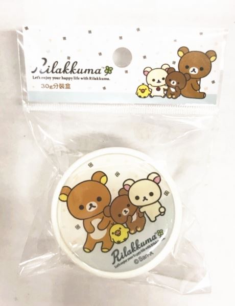 拉拉熊  RLKM-1525   分裝盒  旅行瓶罐30g-3款    4712977465251
