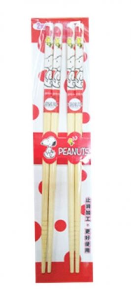 SNOOPY SP-0397  21cm 竹筷 [2雙入]   4711161263970