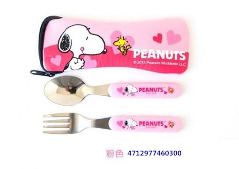 Snoopy 史奴比 兒童兩件式叉匙潛水布套組 SP-1028