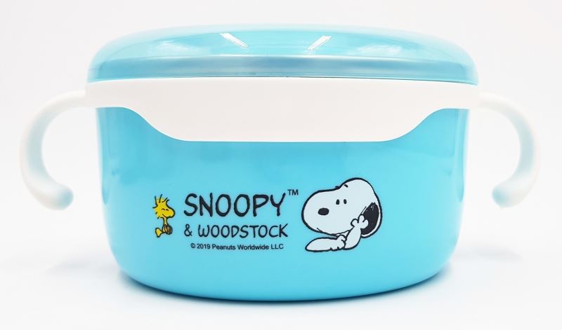 Snoopy 史努比  SP-1532 雙耳隔熱不銹鋼碗   4712977465329