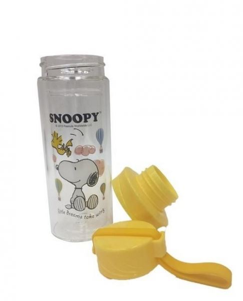 SNOOPY 尚雅雙層 [易開罐蓋] 玻璃壺   4711552092936