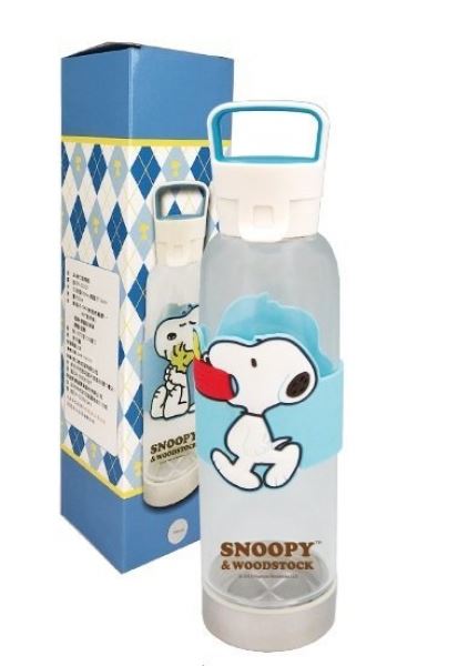 Snoopy 史努比   樂行隨身瓶/玻璃隨身瓶  550 ML   4711552092974