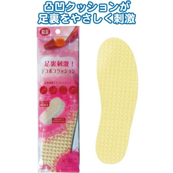 SEIWA  40-642 足底凹凸鞋墊-女士    4982790406421