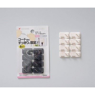  日本製   PONY  牆角壁面專用8入電線壓線勾   4962964223702