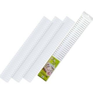 動手 DIY 仕切分隔 6cm 收納抽屜隔板(3枚入)    4560177461326