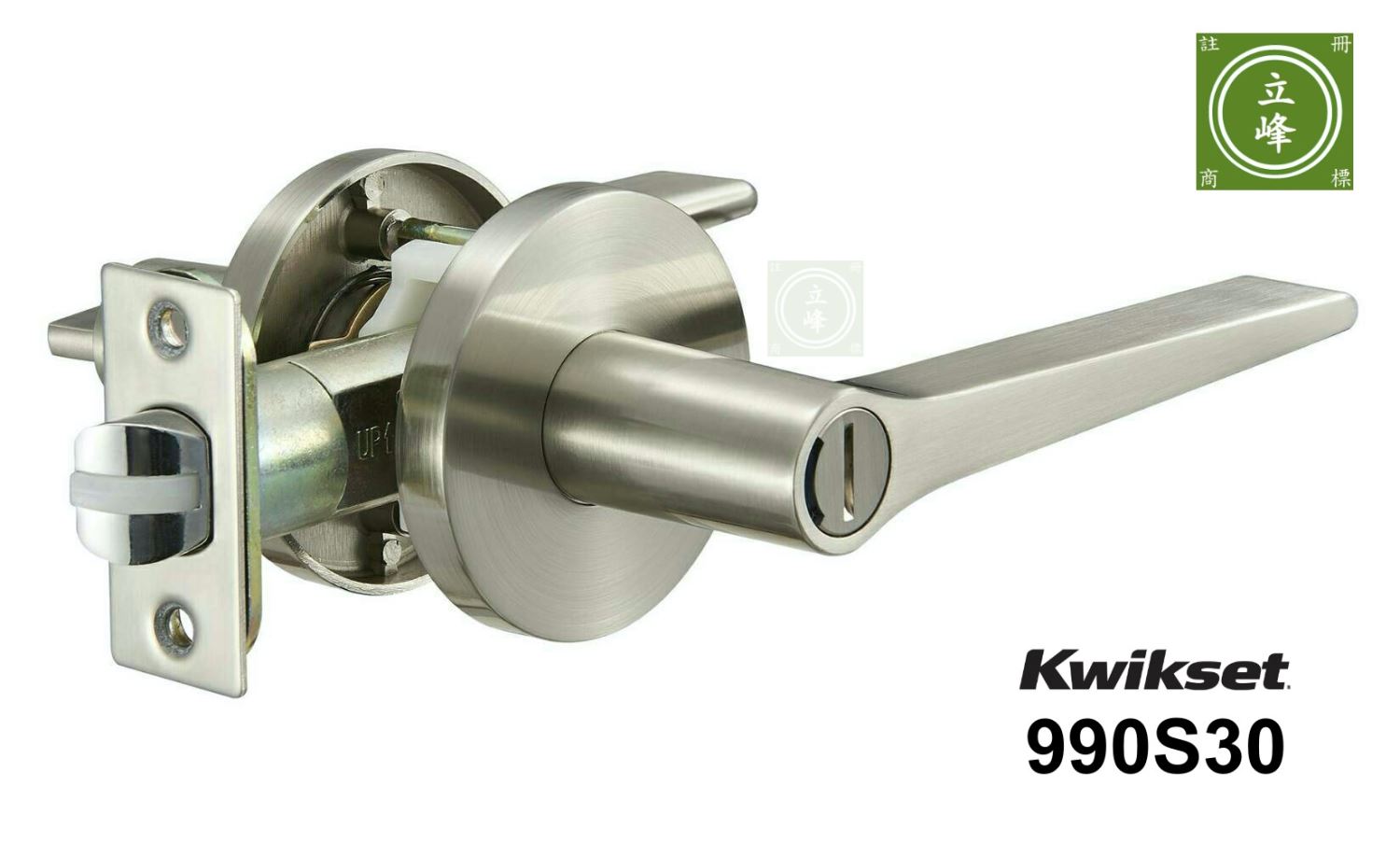 Kwikset_990S30霧銀浴廁