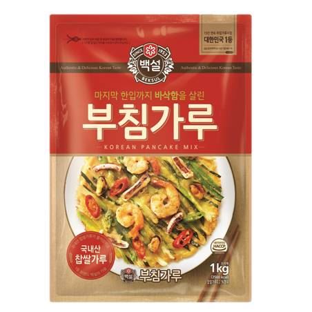 CJ煎餅粉1kg #韓國CJ煎餅粉【韓式煎餅粉推薦，韓式料理必備煎餅粉】# 韓國進口煎餅粉 #海鮮煎餅粉哪裡買 #CJ煎餅粉批發。台南、高雄、屏東皆可快速配送