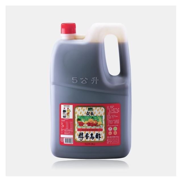 穀盛烏醋5L，台南、高雄、屏東皆可快速配送【餐飲用烏醋大瓶裝，經濟實惠烏醋，烏醋調味推薦】#烏醋大容量推薦#餃子專用烏醋#火鍋沾醬烏醋#滷味烏醋批發#涼拌料理烏醋#穀盛烏醋料理 