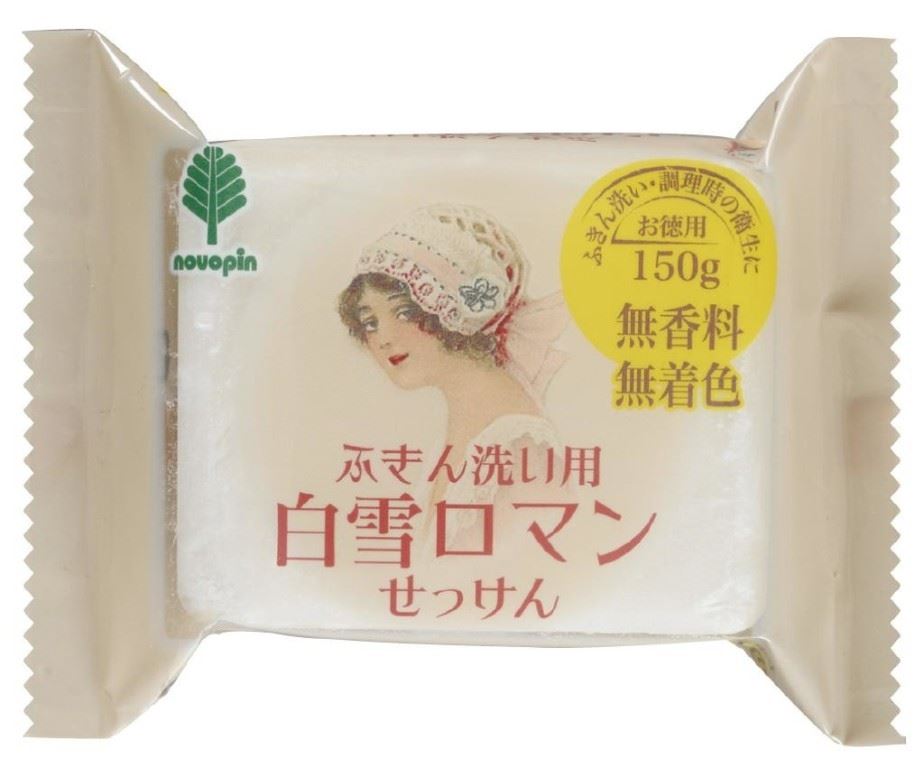 日本製 K-2417 白雪羅曼抹布清潔皂   4971902924175 