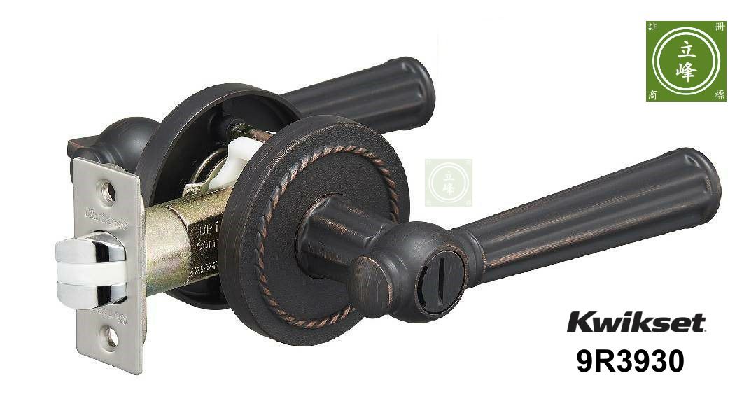 Kwikset_9R3930黑紅古浴廁