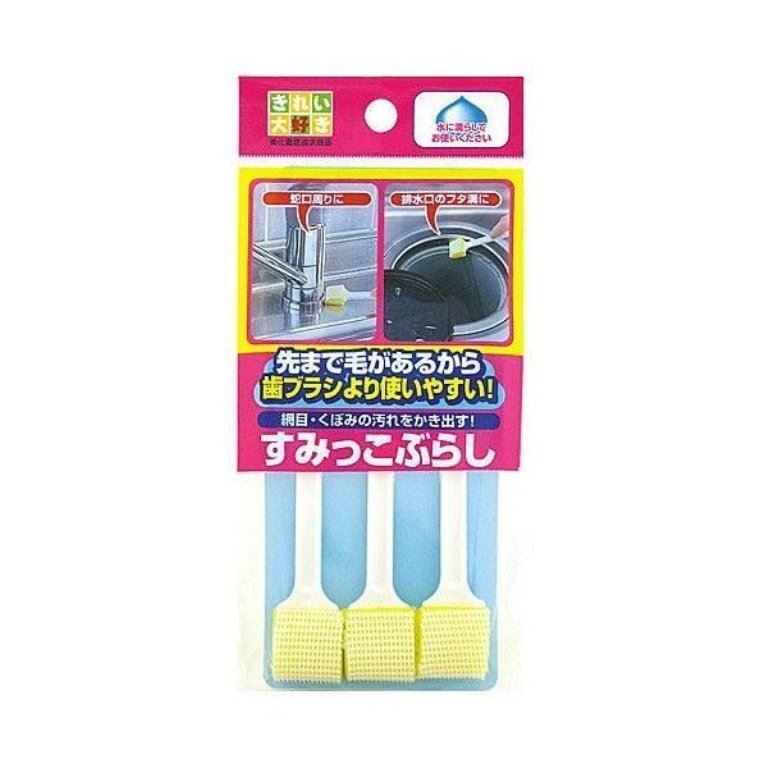 日本製  MAMEITA   HG001 排水口溝細縫刷-3入   4930419802475