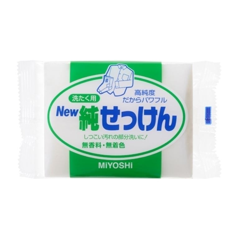日本製  MIYOSHI  高純度洗衣皂  190g  4904551043119