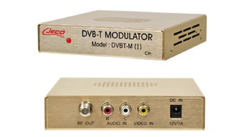 訪客頻道專用 DVB-T 數位調變主機