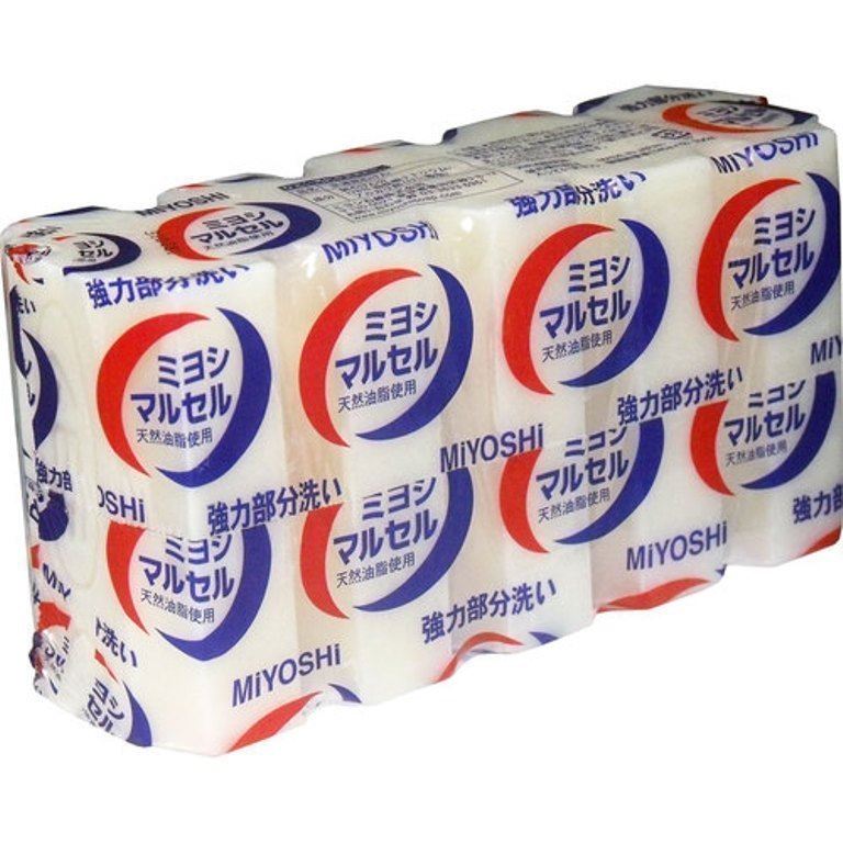 日本製 MIYOSHI 衣物 去污皂 140g  X 5   4902883210018