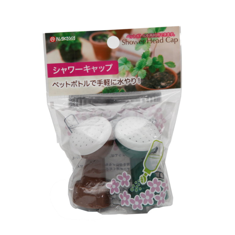 日本製  NAKAYA  Shower Head 寶特瓶專用2入澆花灑水器   4955959212508   