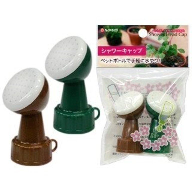 日本製  NAKAYA  Shower Head 寶特瓶專用2入澆花灑水器   4955959212508   