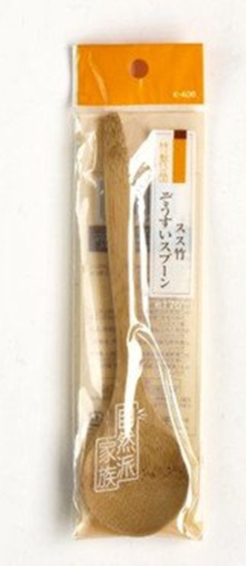 K-406  自然派 家族  煙燻竹雜炊匙   4560141084063