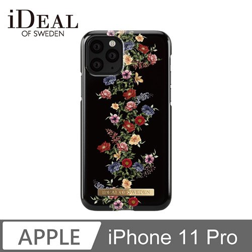 iDeal Of Sweden iPhone 11 Pro 北歐時尚瑞典流行手機殼-黑彩繽紛
