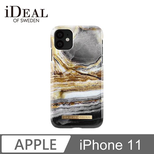 iDeal Of Sweden iPhone 11 北歐時尚瑞典流行手機殼-太空瑪瑙大理石