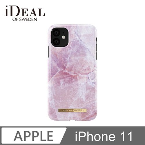iDeal Of Sweden iPhone 11 北歐時尚瑞典流行手機殼-希臘粉玫瑰大理石