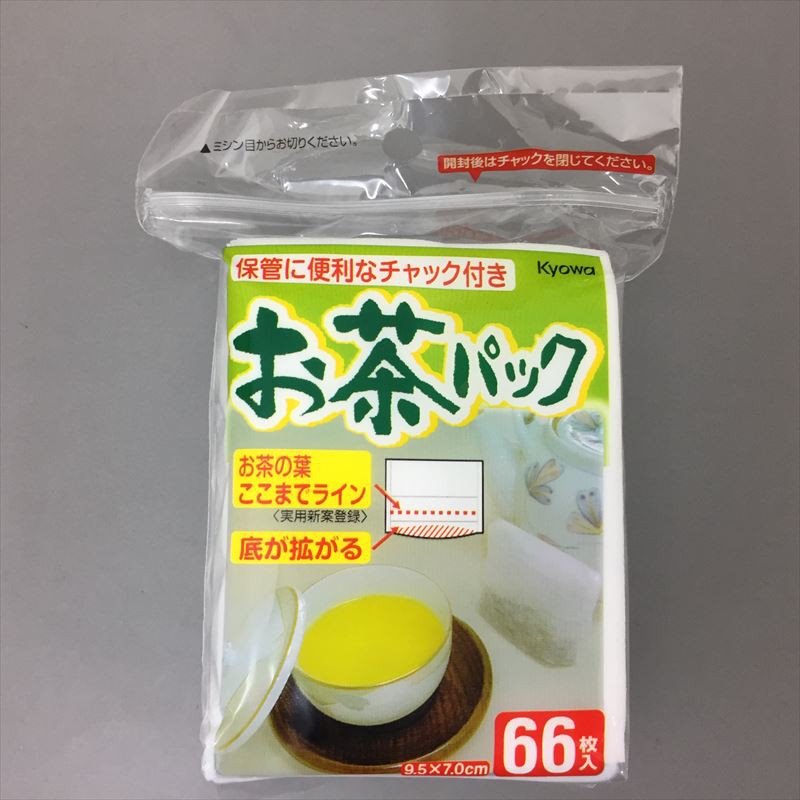 日本製  Kyowa 沖泡潡滷66入濾茶紙    4969757106921