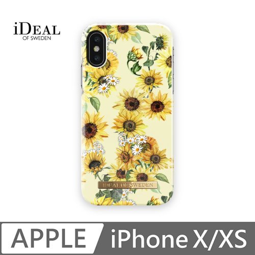 iDeal Of Sweden iPhone X/Xs 北歐時尚瑞典流行手機殼-向日葵