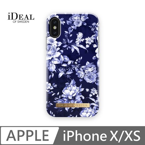 iDeal Of Sweden iPhone X/Xs 北歐時尚瑞典流行手機殼-藍彩繽紛