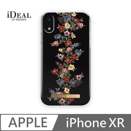 iDeal Of Sweden iPhone XR 北歐時尚瑞典流行手機殼-黑彩繽紛