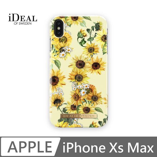 iDeal Of Sweden iPhone Xs Max 北歐時尚瑞典流行手機殼-向日葵