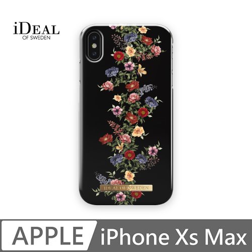 iDeal Of Sweden iPhone Xs Max 北歐時尚瑞典流行手機殼-黑彩繽紛