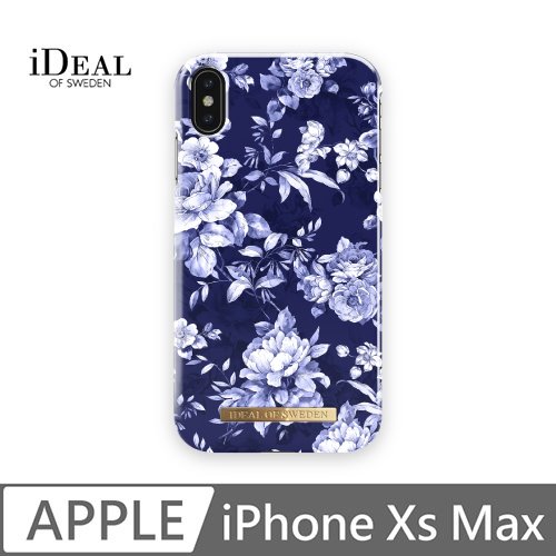 iDeal Of Sweden iPhone Xs Max 北歐時尚瑞典流行手機殼-藍彩繽紛