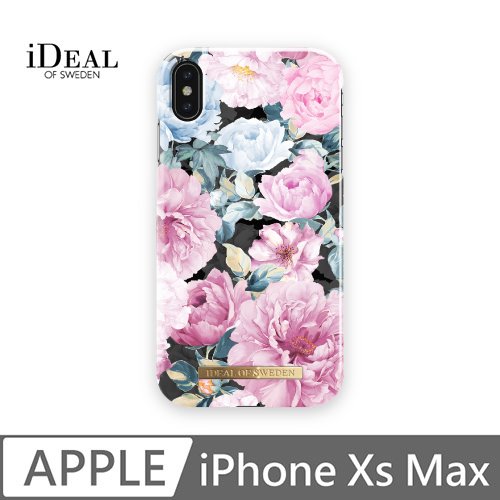 iDeal Of Sweden iPhone Xs Max 北歐時尚瑞典流行手機殼-牡丹花園