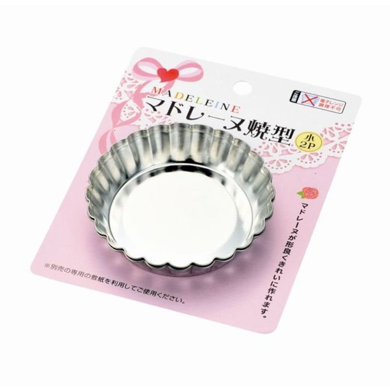 日本製  ECHO   馬德琳 點心模  0711-004-小-2P 