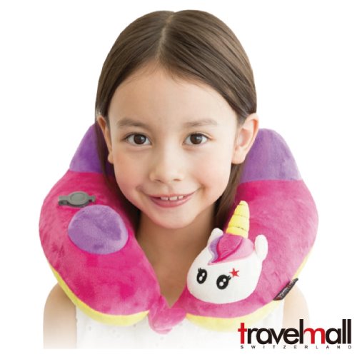 Travelmall 動物系列專利3D按壓式充氣枕-獨角獸版