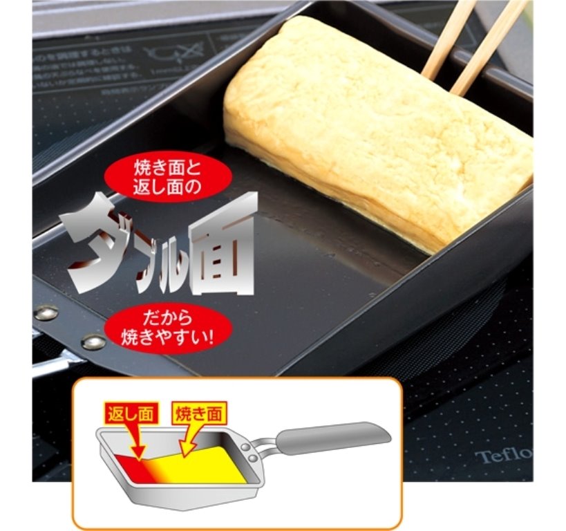 日本製 杉山金屬  KS-2740 IH料理玉子焼煎鍋   4900896127408