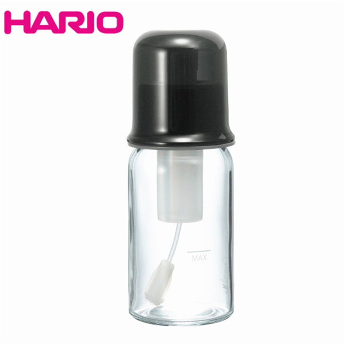 日本 HARIO  耐熱玻璃氣壓式噴油瓶60ml-黑  / -墨綠  