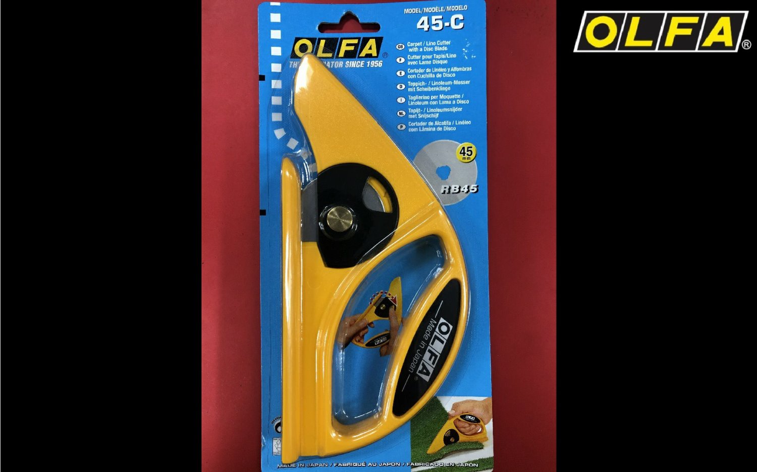 OLFA 45-C型 地毯刀