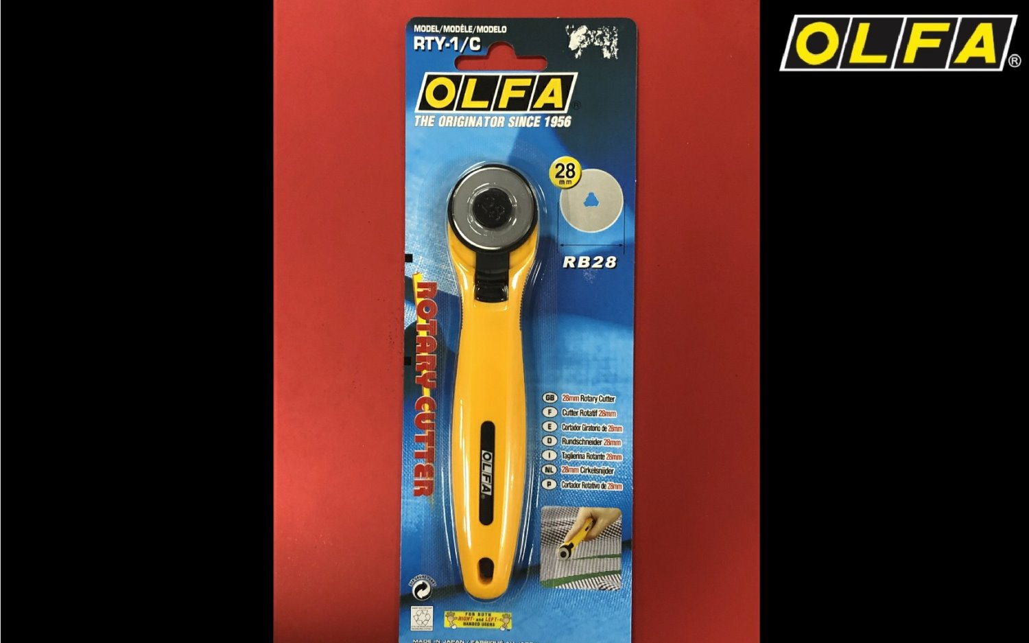 OLFA RTY-1/C 割(拼)布刀